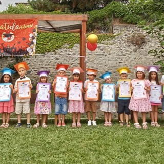 Foto di gruppo durante la festa (cliccare sull'immagine per avviare la gallery)
