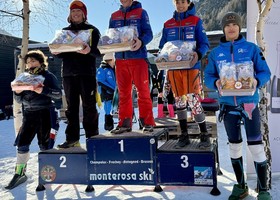 Sci alpino: al Club de Ski Valtournenche il trofeo Cuvage a Champoluc