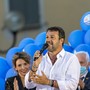 Nicoletta Spelgatti insieme a Matteo Salvini Nicoletta Spelgatti insieme a Matteo Salvini