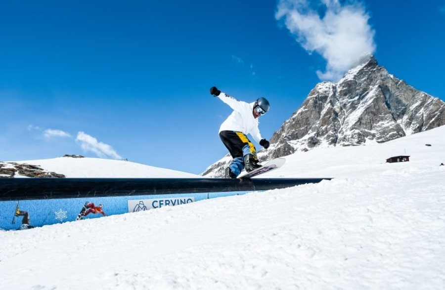 Cnp snowboard, sei podi rossoneri di giornata nel Gigante di Cervinia