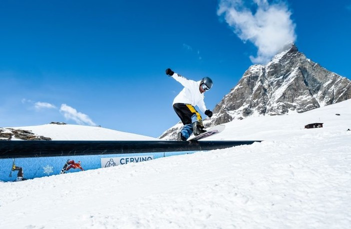 Cnp snowboard, sei podi rossoneri di giornata nel Gigante di Cervinia