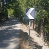 Una strada pubblica a Vetan