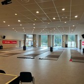La sala di allenamento alla sciabola