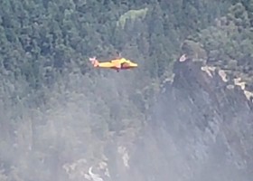 Cogne, domato principio d'incendio causato da fulmine Cogne, domato principio d'incendio causato da fulmine
