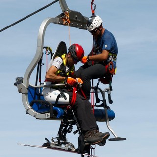 Soccorritori di Italia, Francia e Svizzera si sono esercitati sul Monte Bianco