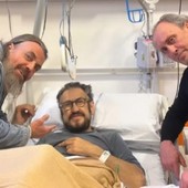 Tullio Sorrentino e Mirko Frezza non hanno mai lasciato solo il collega e amico