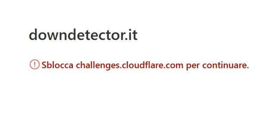 Cloudflare ko, tante piattaforme e siti internet bloccati per ore