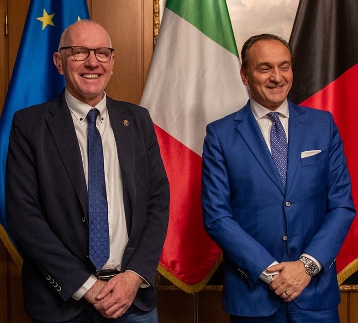 Renzo Testolin e Alberto Cirio