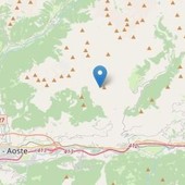 Scossa di terremoto magnitudo 2.1 ieri sera con epicentro a Quart