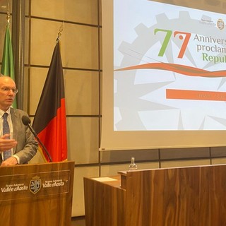 Il Presidente e Prefetto della Regione,  Renzo Testolin