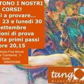 Aosta, a lezioni di tango con i maestri 'top' di TangOltre