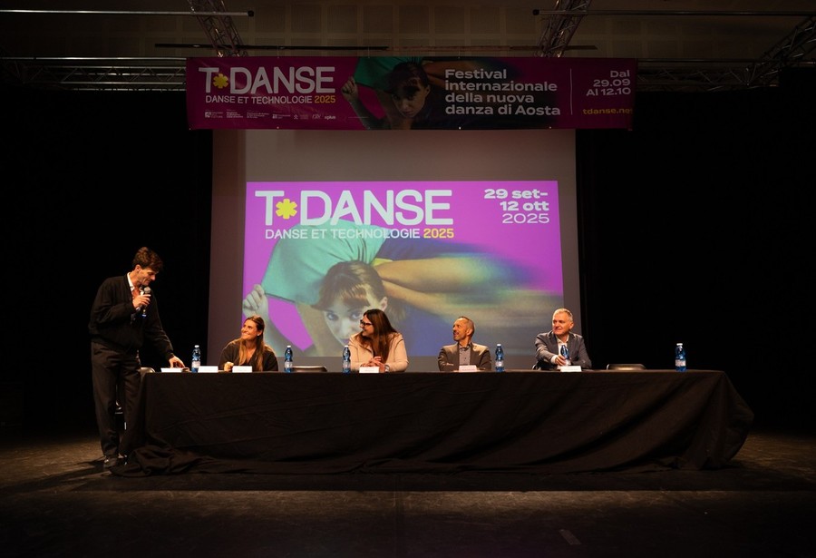 Un momento della conferenza di presentazione (photo credit William Novelli)