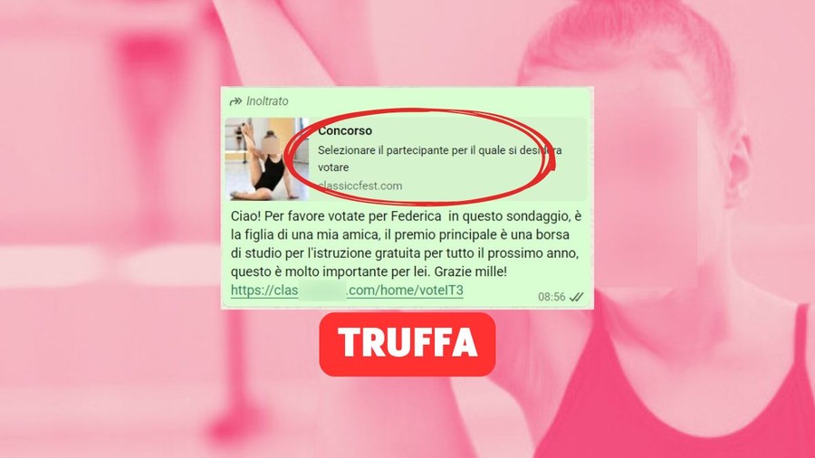 'Vota la ballerina figlia dei miei amici'; la truffa che corre su WhatsApp e clona l’account