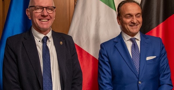 Renzo Testolin e Alberto Cirio