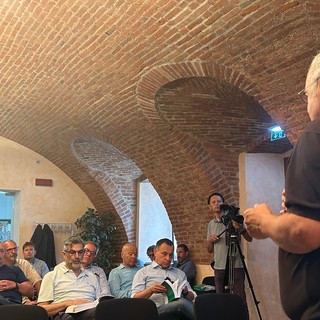 Un momento della presentazione del Rapporto