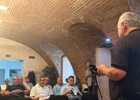 Un momento della presentazione del Rapporto