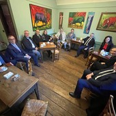 Pausa 'serena' per 12 consiglieri regionali dell'Uv (manca solo Renzo Testolin) della 17esima Legislatura Pausa 'serena' per 12 consiglieri regionali dell'Uv (manca solo Renzo Testolin) della 17esima Legislatura