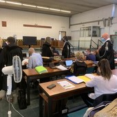 Un'udienza del processo Geenna (foto di archivio)