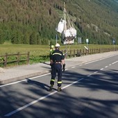 In continuo arrivo tramite elicottero anche viveri e beni essenziali per chi è rimasto in paese