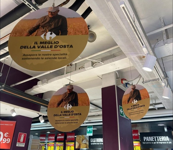 E al Carrefour siamo diventati 'Valle d'Osta'