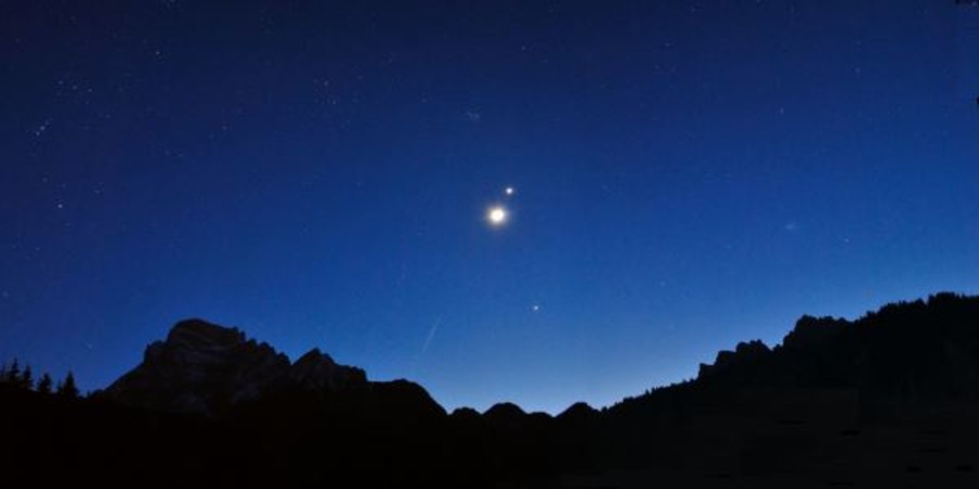 Il Cielo di Marzo e la strettissima congiunzione di Venere e Giove