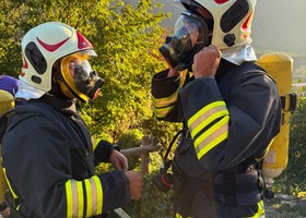 Due Vigili del Fuoco volontari valdostani alla 'Garda Lift on Fire' Due Vigili del Fuoco volontari valdostani alla 'Garda Lift on Fire'