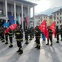 La protesta dei Vigili del fuoco valdostani a Palazzo regionale mentre l’Aula vota la riforma del Corpo VIDEOINTERVISTA