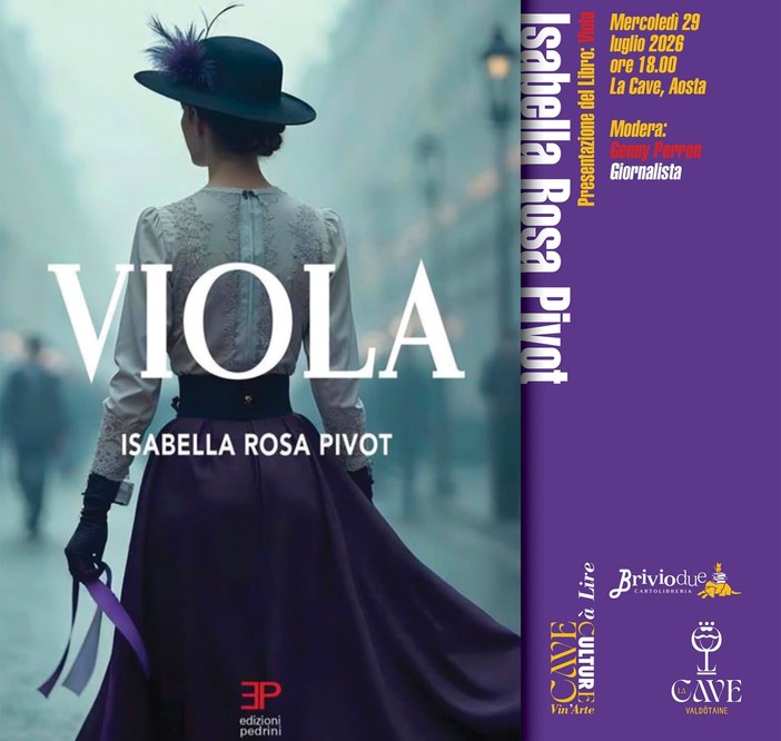 'Cave à Lire' torna con Isabella Rosa Pivot che a La Cave presenta 'Viola' 'Cave à Lire' torna con Isabella Rosa Pivot che a La Cave presenta 'Viola'