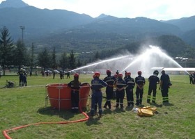 A Pollein il Campeggio regionale dei giovani Vigili del fuoco volontari A Pollein il Campeggio regionale dei giovani Vigili del fuoco volontari