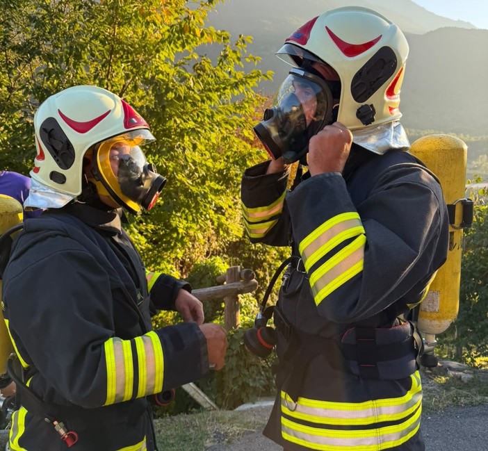 Due Vigili del Fuoco volontari valdostani alla 'Garda Lift on Fire'