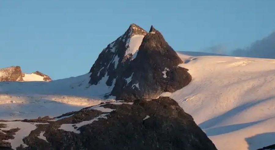 L'area di atterraggio dell'elicottero