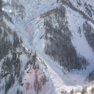 Sciatori investiti da valanga in Val Veny