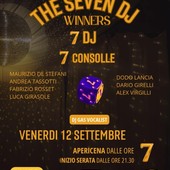 'The Seven dj winners', il 12 settembre al Lidò di Sarre una serata all’insegna del numero 7