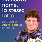 Arcigay Queer VdA intitolata ad André Zanotto, 'pioniera di libertà e coraggio civile'
