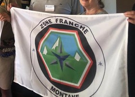 La protesta-proposta 'choc' del Movimento Zone Franche Montane La protesta-proposta 'choc' del Movimento Zone Franche Montane
